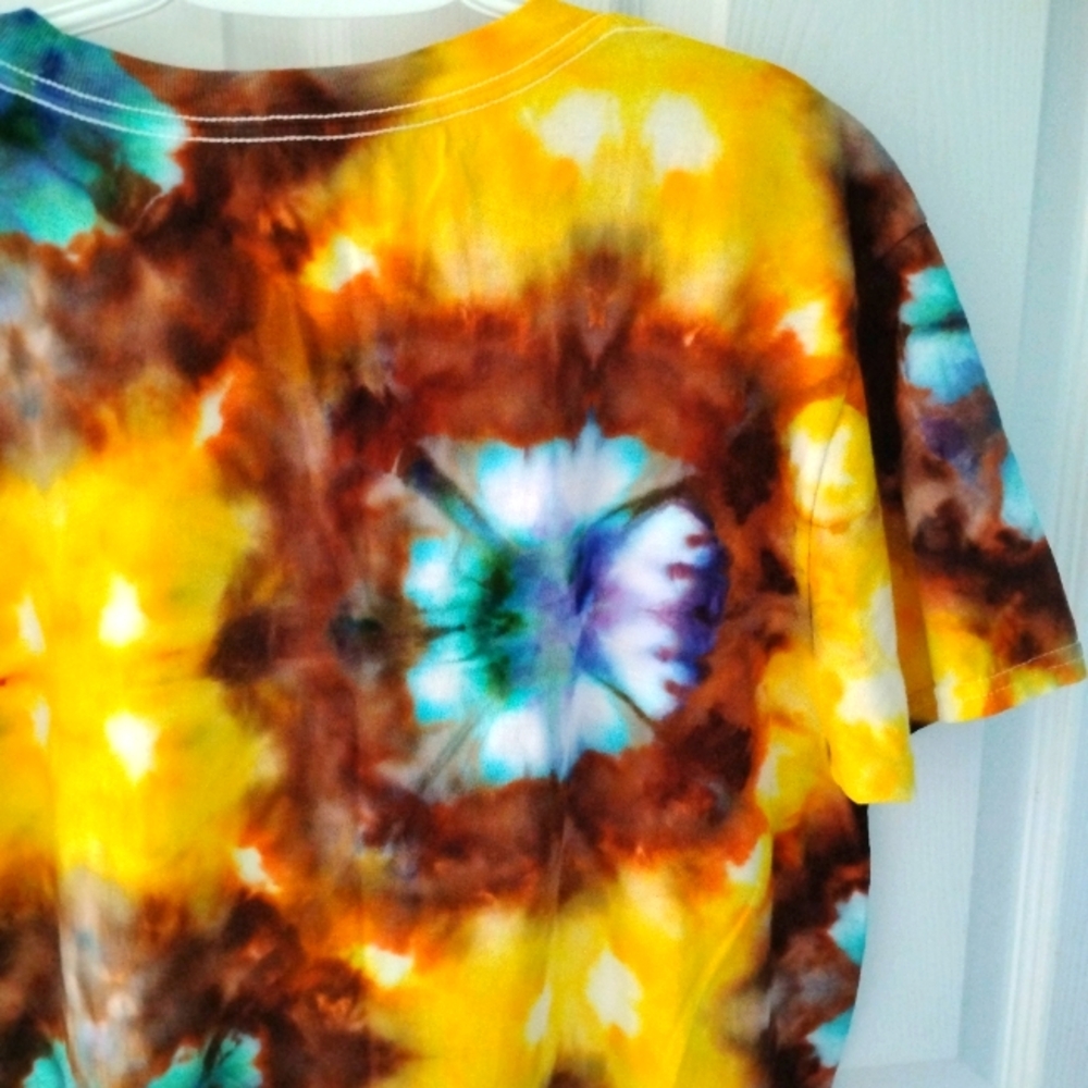 Vibrant Custom Tie-Dye T-Shirt - Picture 9 of 11